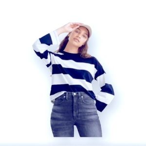 Madewell Long Sleeve Rugby Tee